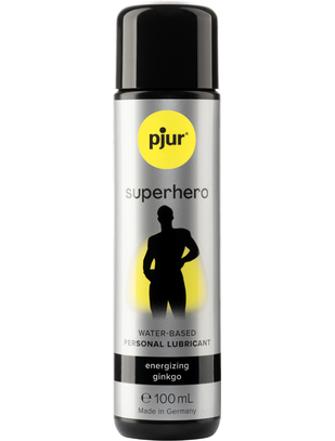 pjur Superhero stimulating water-based personal lubricant with ginkgo (100 ml)