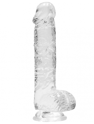 RealRock Crystal Cock TPE dildo