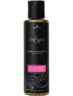 Sensuva Me & You afrodiziakų masažinis aliejus (125 ml)