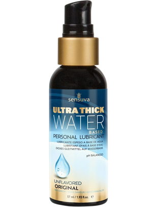 Sensuva Ultra Thick tirštas vandens pagrindo lubrikantas (57 / 125 ml)