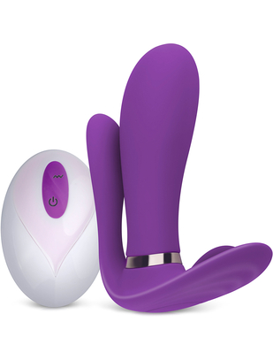 Teazers Triple Pleasure vibratorius su nuotolinio valdymo pulteliu