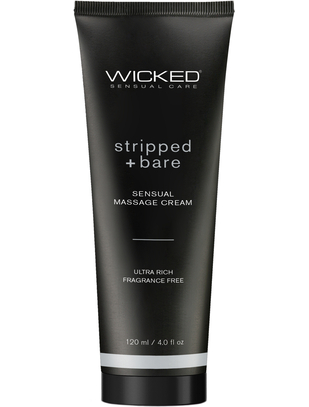 Wicked Cream-to-Liquid Fragrance-free Massage Cream (120 ml)