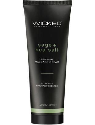 Wicked Cream-to-Liquid Gently Scented Massage Cream (120 ml)