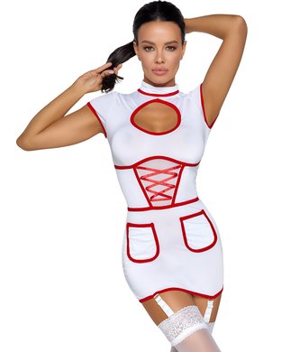 Cottelli Lingerie Nurse Erotic Dress - S