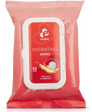 Easyglide Hydrating Wipes With Oils & Lubricant (25 pcs) - 25 pcs