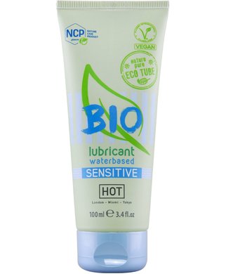 HOT BIO Sensitive vesipohjainen liukuvoide (100 ml)