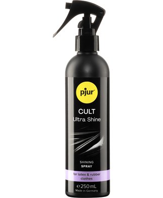 pjur Cult Ultra Shine silikoninis purškalas lateksui (250 ml) - 250 ml