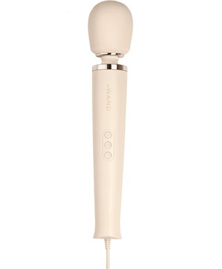 Le Wand Plug-In Vibrating Massager - Cream