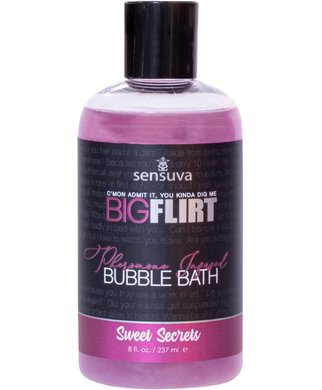 Sensuva Big Flirt Aphrodisiac Bubble Bath (237 ml) - Sweet Secrets