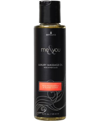 Sensuva Me & You afrodisiakum massaažiõli (125 ml) - Passionfruit & guava