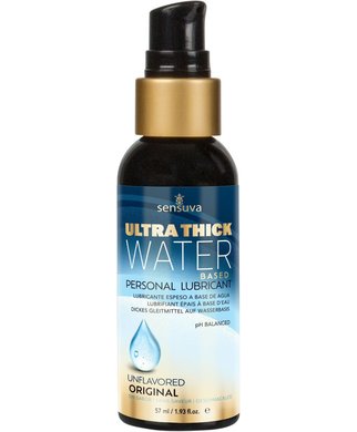 Sensuva Ultra Thick tirštas vandens pagrindo lubrikantas (57 / 125 ml) - 57 ml